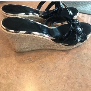 Burberry Shoes - Burberry wedge sandals Burberry Shoes - Burberry wedge sandals